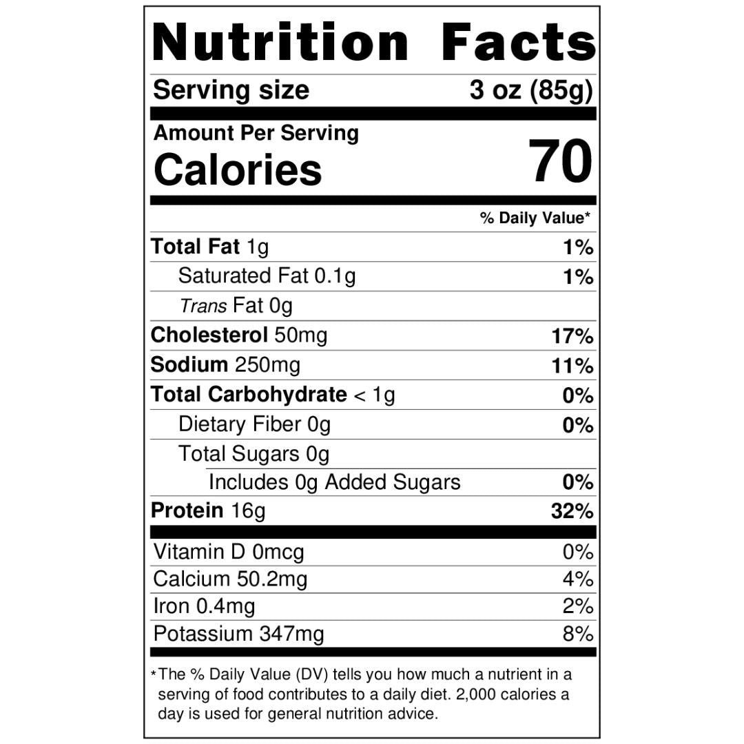 Alaskan Dungeness Crab Clusters - 3 lbs