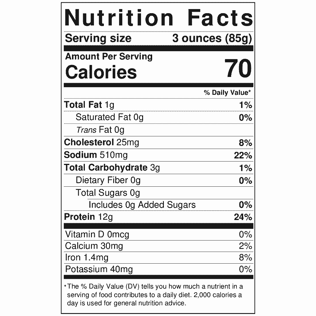 Maine Littleneck Clams - 12 Count