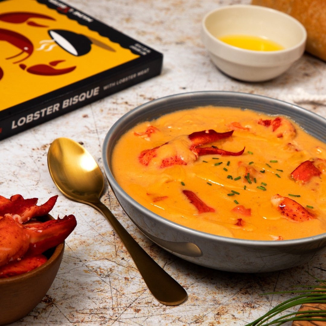 Maine Lobster Bisque w/ Lobster Meat - 16 oz.