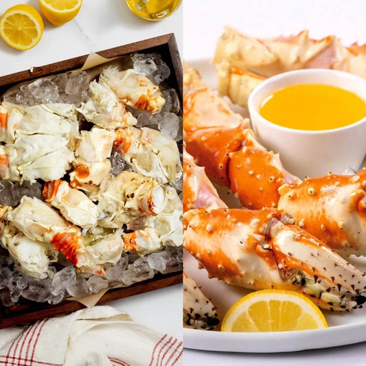 Red King Crab Leg Segments, Claws & Knuckles - 2 lbs