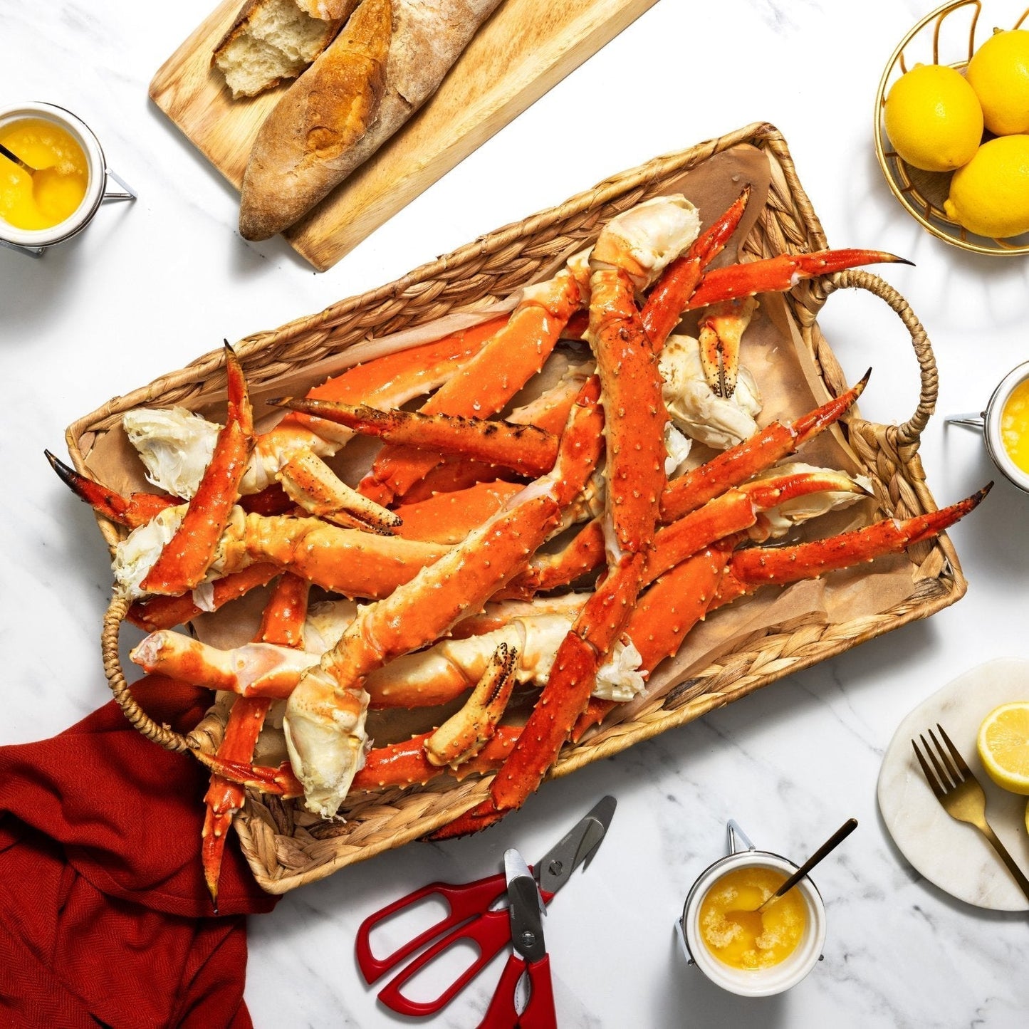 Giant Red King Crab Legs